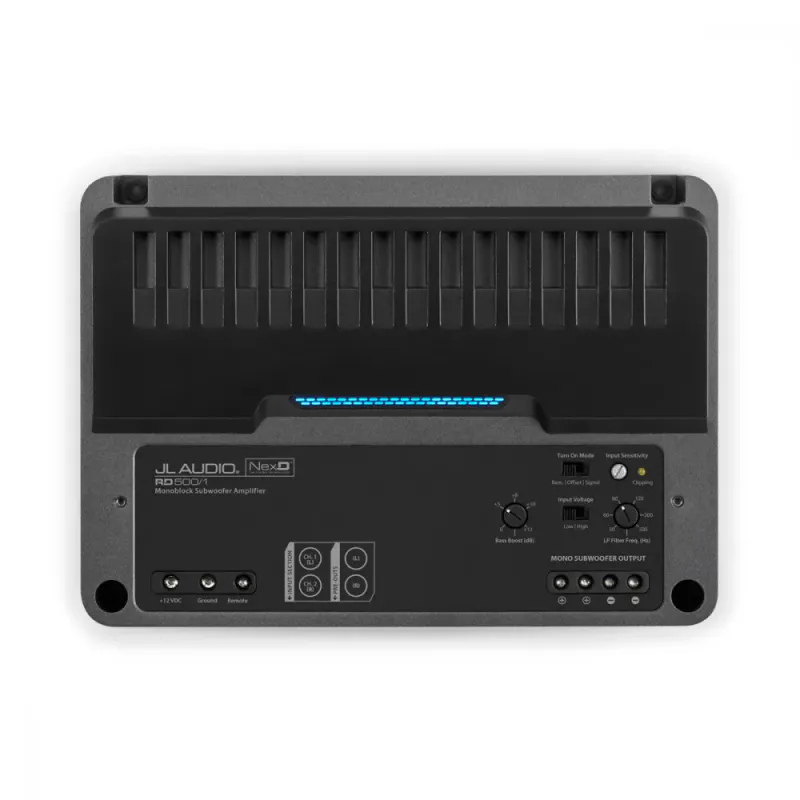 JL Audio 2x10`` basspakke Basspakke med 2x10`` kasse og forsterker på 500W RMS
