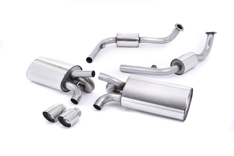 Cat-back Polished Tips. Exc. Rear Catalysts