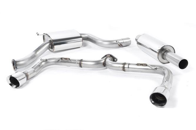 Hovedbilde Cat-back Louder. Polished Tips