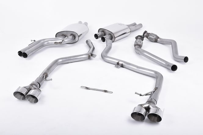 Hovedbilde Cat-back Race Version. Polished Tips