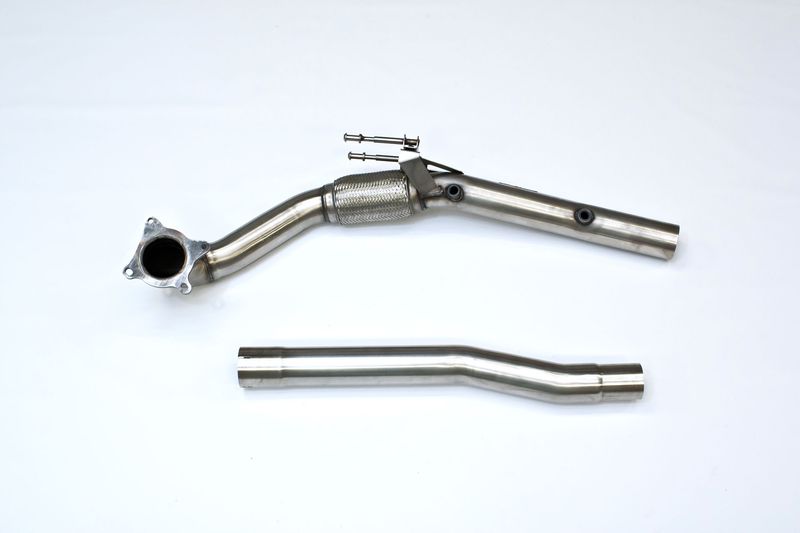 Large-bore Downpipe and De-cat. Race/Track Only