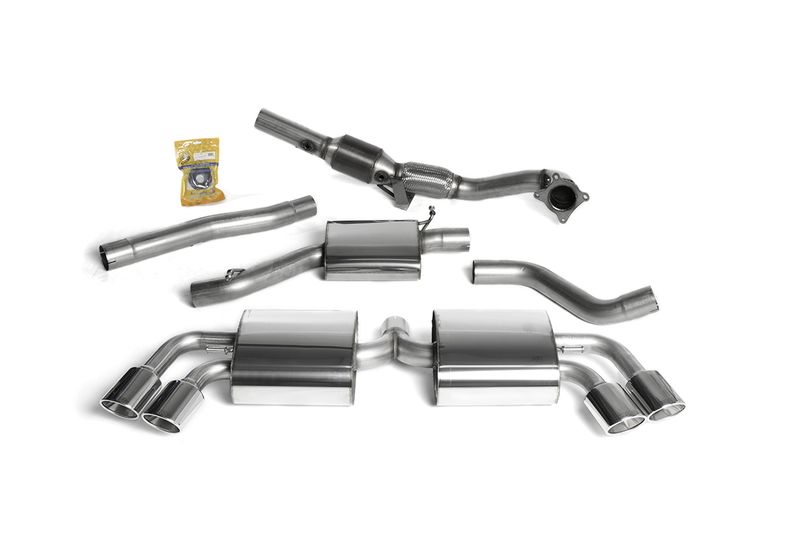 Turbo-back including Hi-Flow Sports Cat Cast Downpipe with 200 c
