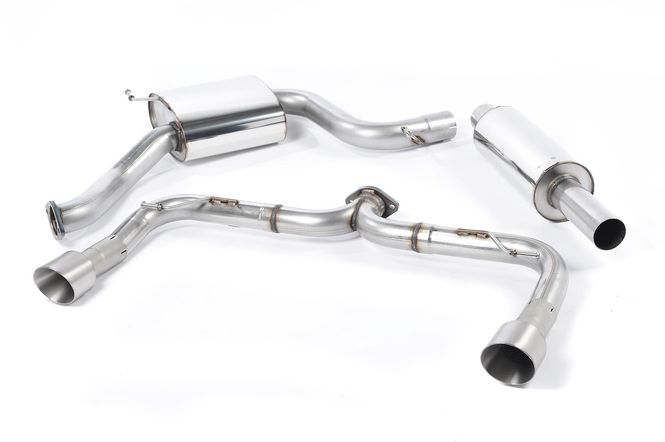Hovedbilde Cat-back Louder. Titanium Tips
