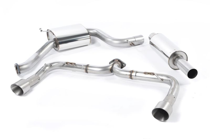 Cat-back Louder. Titanium Tips