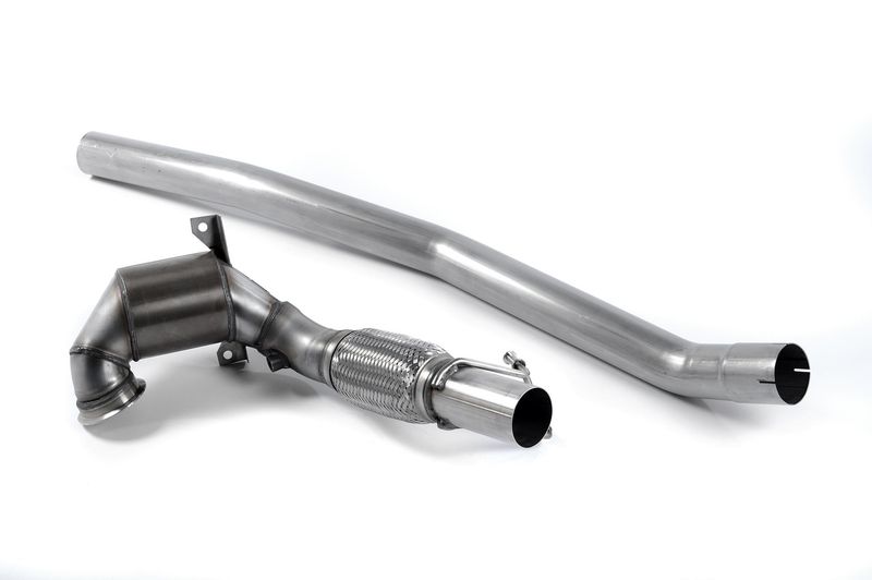 Large Bore Downpipe and Hi-Flow Sports Cat EC-Approved.