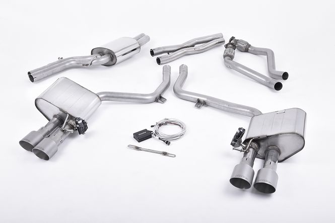 Hovedbilde Cat-back ValveSonic Electronic Valved System. Titanium Tips