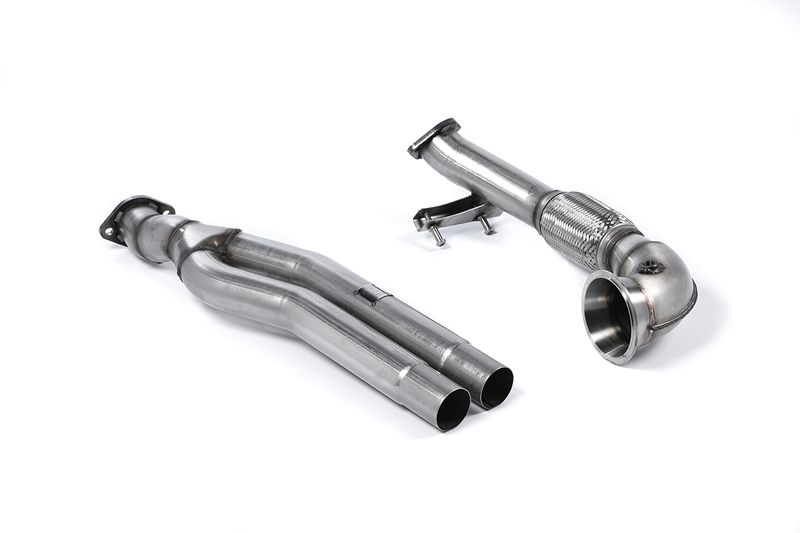 Primary Catalyst Bypass Pipe and Turbo Elbow Fits with Milltek a
