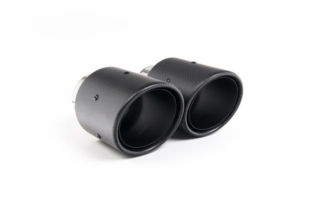 Hovedbilde Cat Back Road+ Part Resonated Jet-100 Carbon Trims
