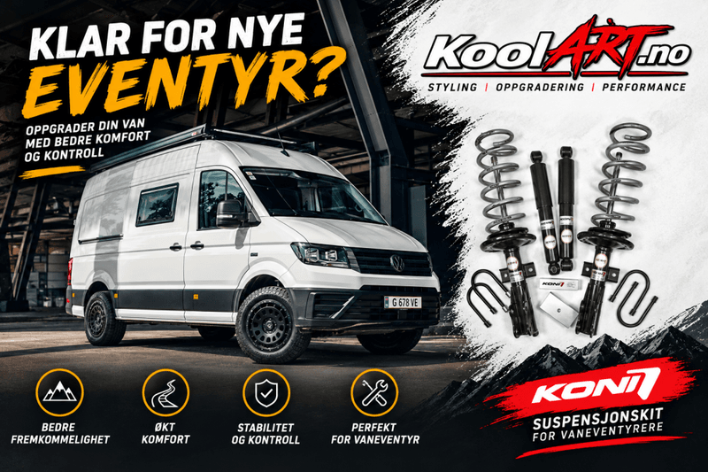 VW Crafter Lift kit / heve settKoni/Eibach CRAFTER SY/SZ + MAN T