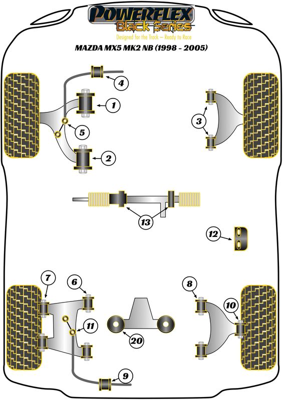 Front Upper Wishbone Bush