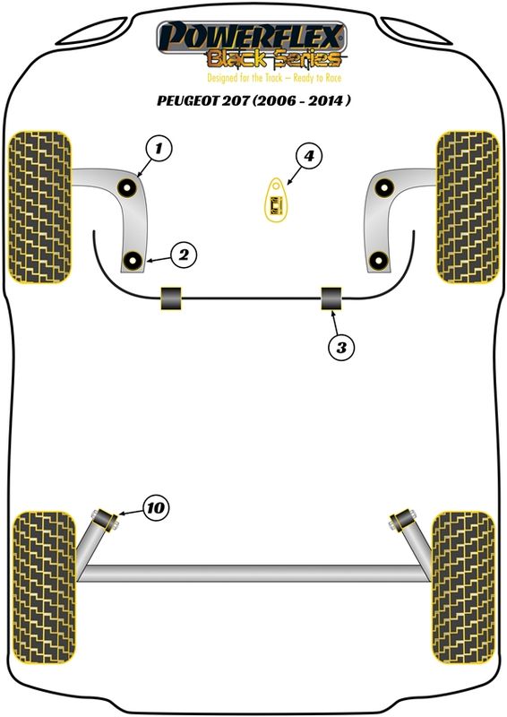 Front Anti Roll Bar Bush 23mm