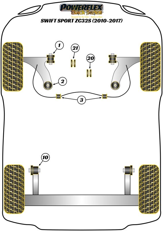 Front Arm Front Bush Camber Adjustable
