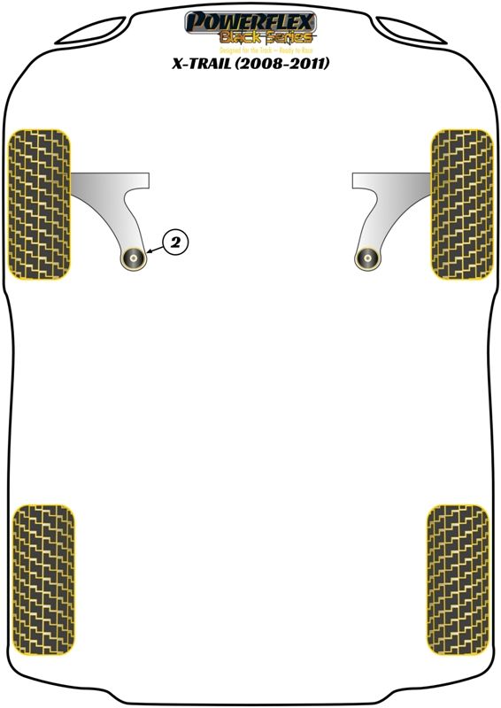 Front Wishbone Rear Bush