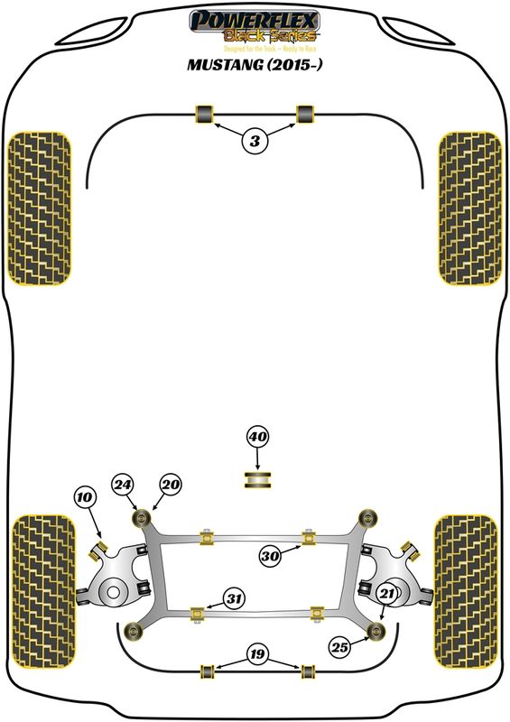 Rear Diff Mount Rear Bush Insert