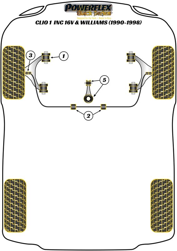Front Lower Wishbone Bush