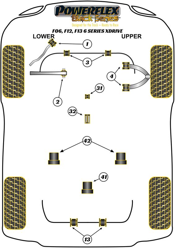 Rear Anti-Roll Bar Bush 14mm