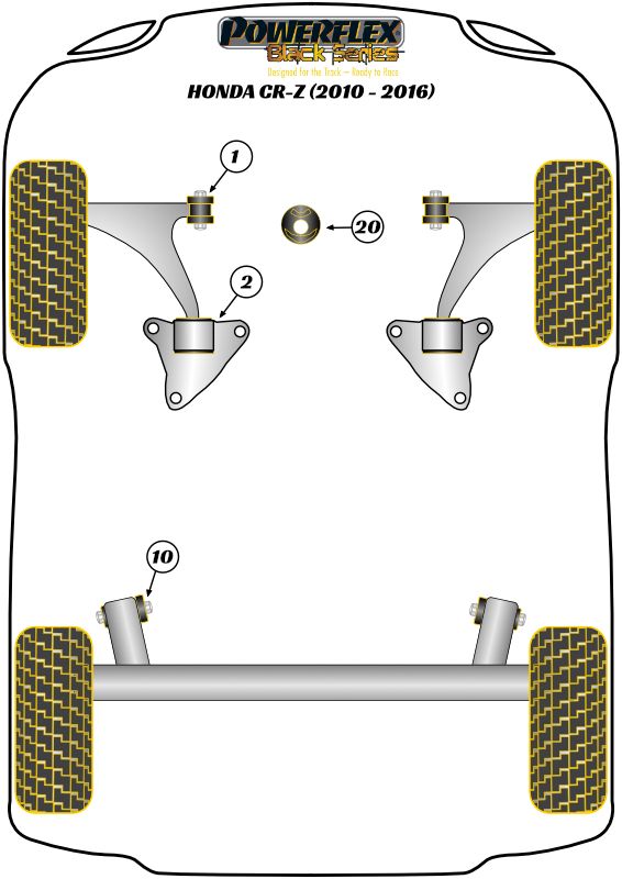 Front Wishbone Front Bush