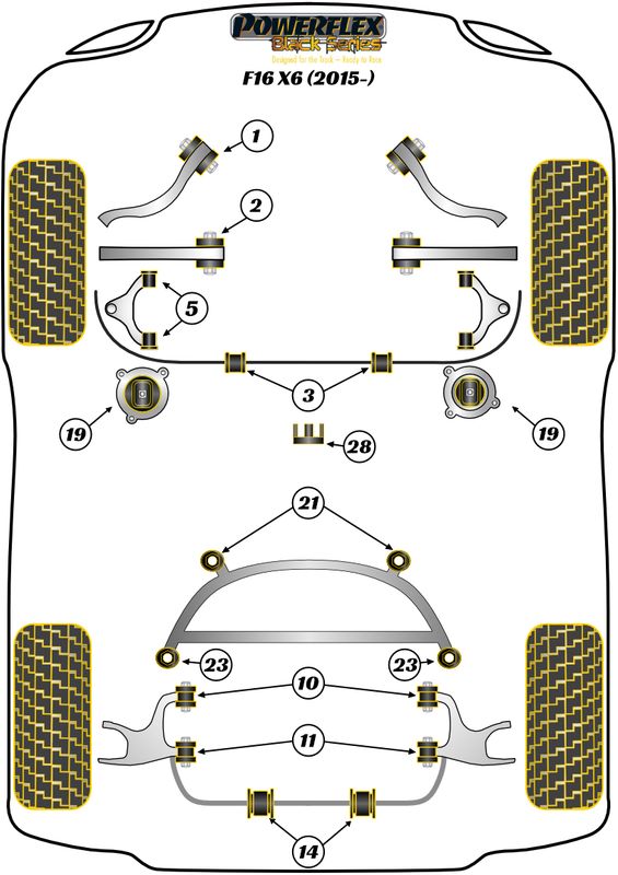 Rear Subframe Front Bush Insert