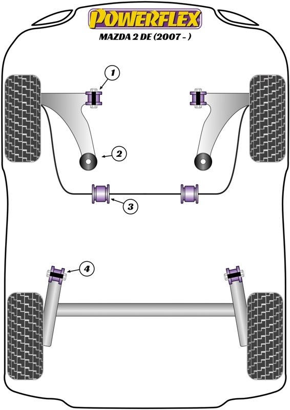 Rear Beam To Chassis Bush