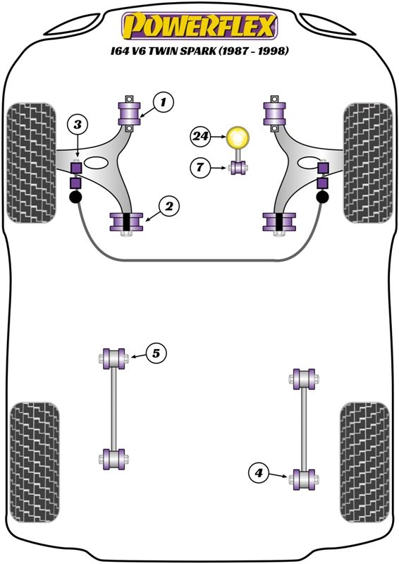 Rear Trailing Arm to Hub Bush