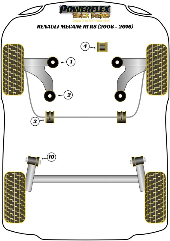 Front Anti Roll Bar Bush - 24mm