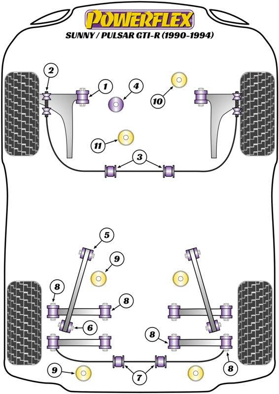 Engine Mount Kit Gearbox Upper Front