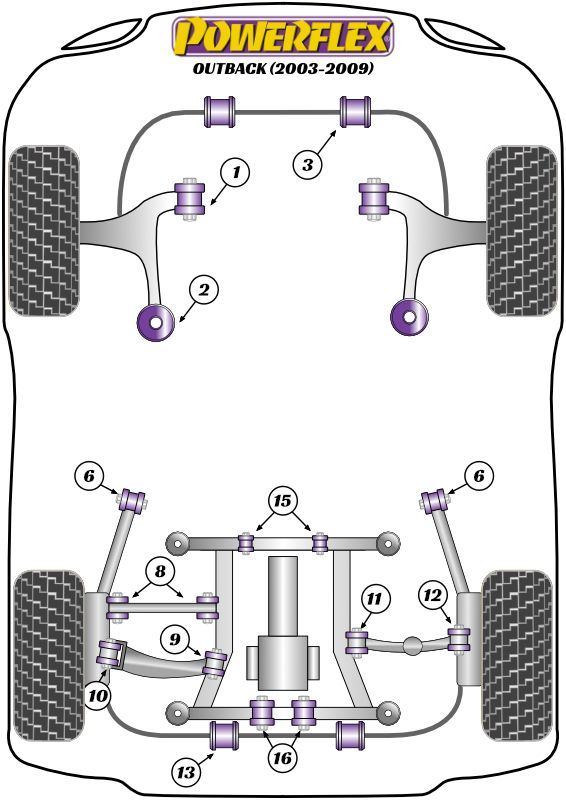 Rear Lower Front Lateral Tie Bar