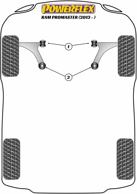 Front Wishbone Rear Bush
