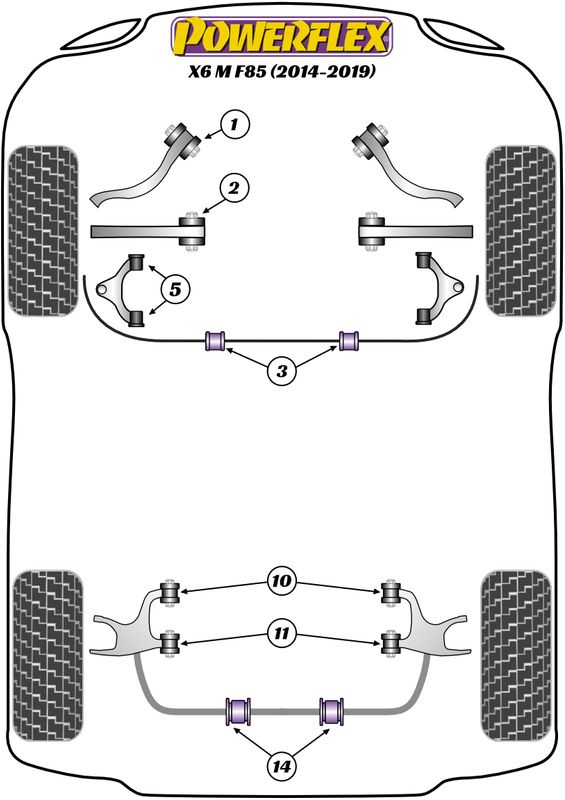 Front Upper Wishbone Bush