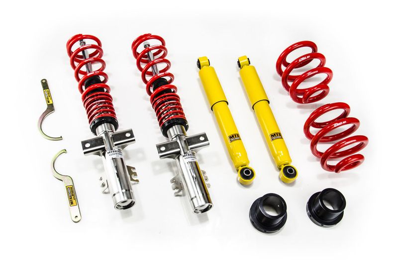 MTS Justerbart Senk VW Transporter T5 T6 T28/T30 Street, Inox