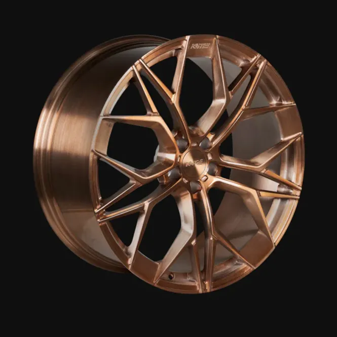 Hovedbilde Kite Wheels F9 Glossy Light Orange 9,5x20 et40 5x114,3