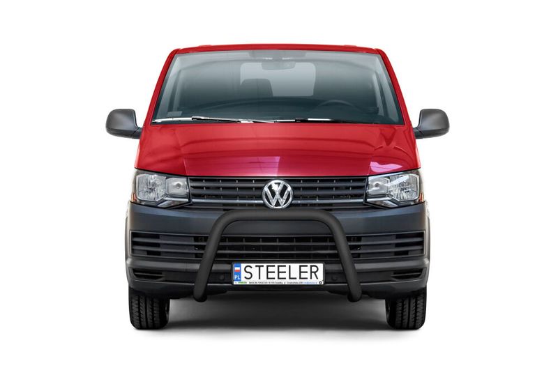 Frontbøyle, VW T6 2015 - 2019, d70mm, sort T6-R1570-06V2-B