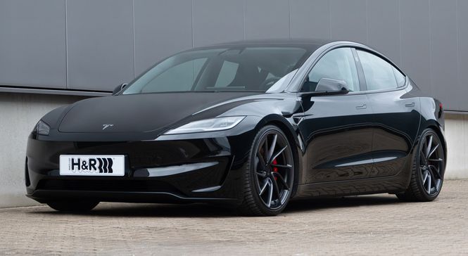 Hovedbilde H&R Høydejusterbare senke fjærer Tesla Model 3 