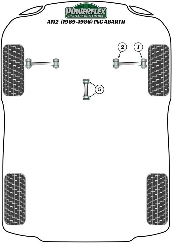 Front Track Control Arm Inner Bush