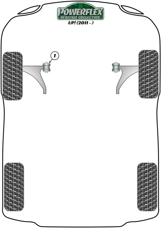 Front Strut Top Mount Bush