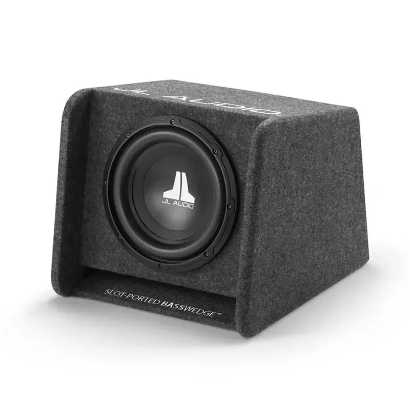 JL Audio 10`` basspakke Basspakke med 10`` kasse og forsterker på 500W RMS