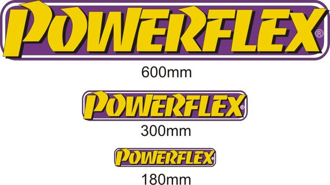 Hovedbilde POWERFLEX STICKER 300mm - 25 PACK