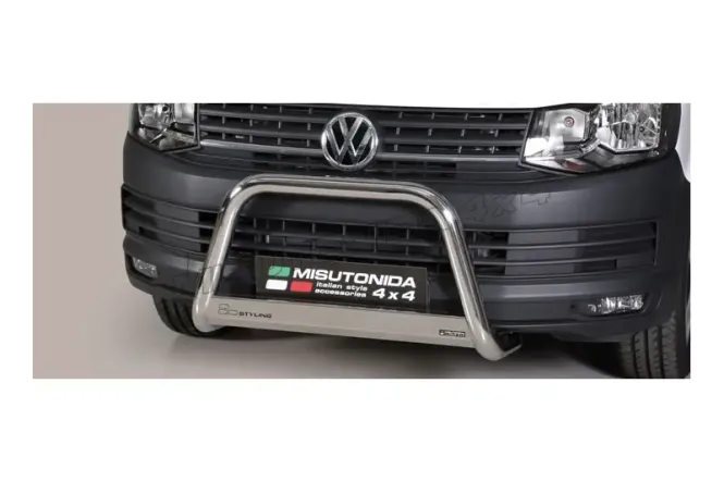 Hovedbilde Misutonida Frontbøyle Volkswagen Transporter T6 '15 - '19, rustfri, 63 mm Crom