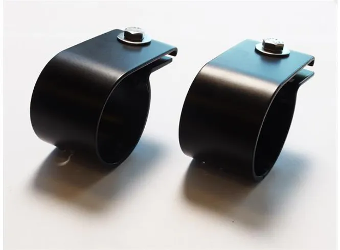 Hovedbilde Antec Lyktefester 51mm Sort Syrefast stål. Sort. Par.