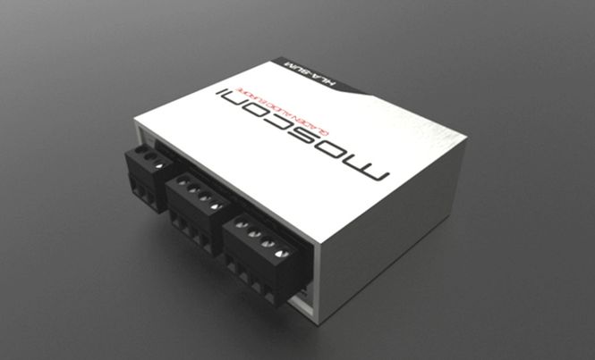 Hovedbilde Mosconi HLA-SUM High level speaker signal to Low level RCA adapter (4-channel).