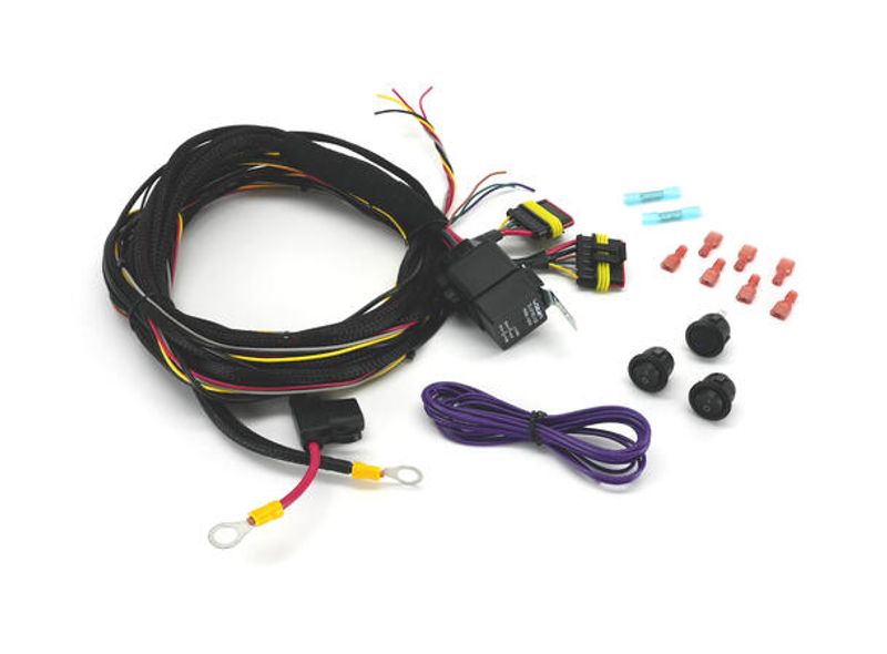 Lazer Kabelsett til to lamper med Beacon 350mm langt. 6-Pin superseal